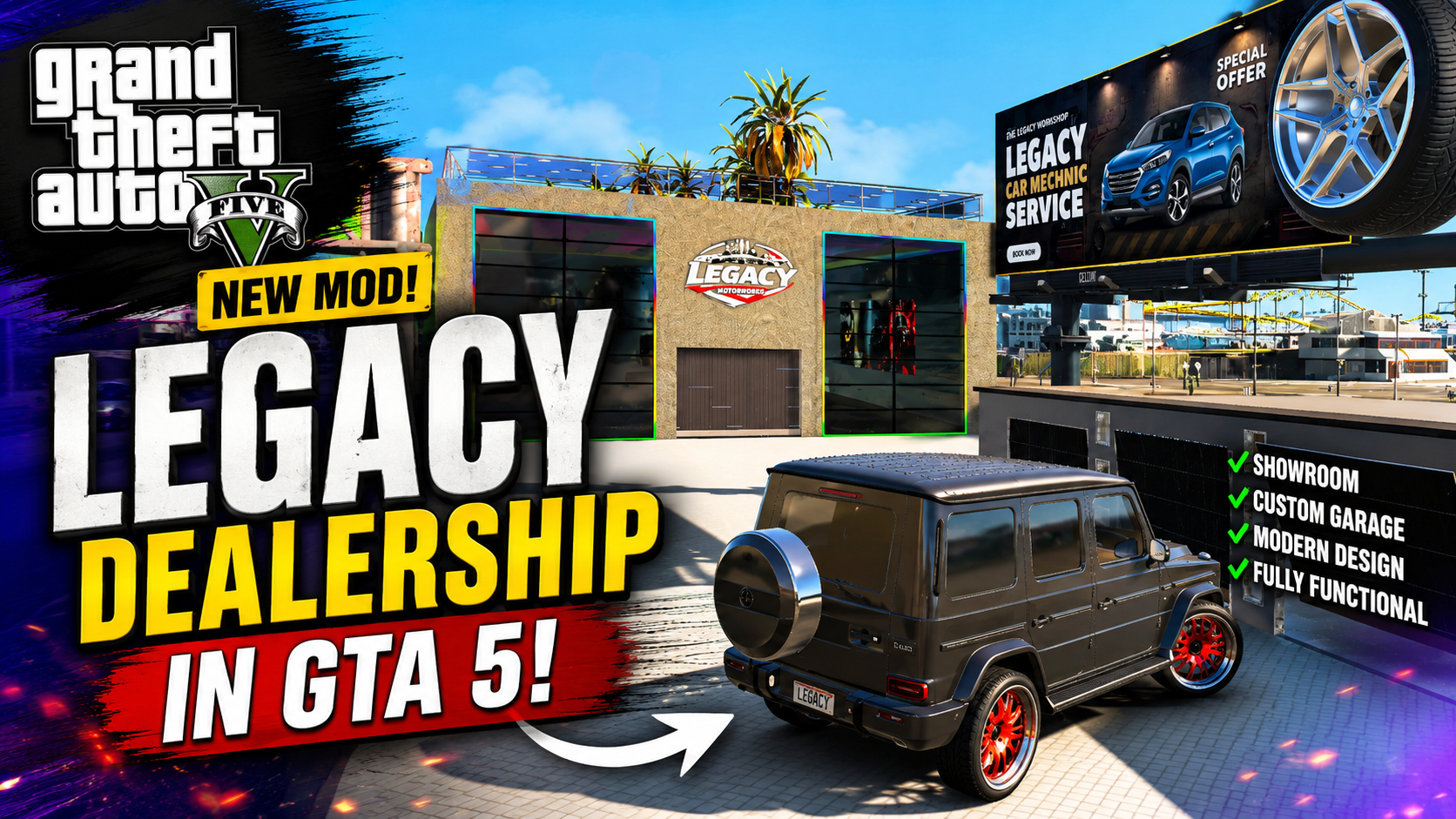 HIGH QUALITY LEGACY DEALERSHIP