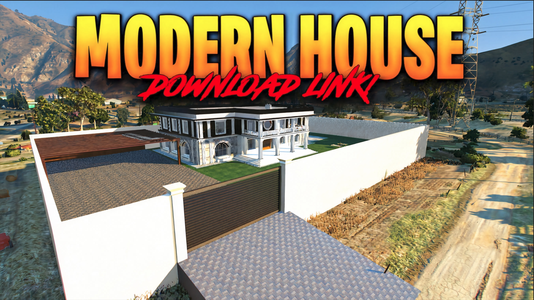 Modern Village House Mod for Sandy shores